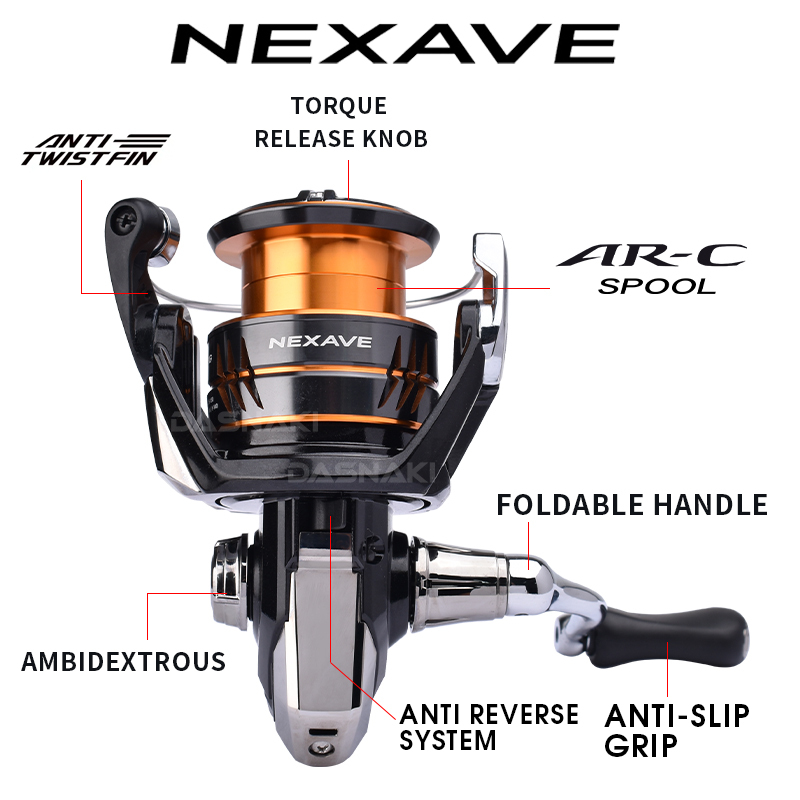 Shimano 2026 NEXAVE Spinning R - Shimano Reel Stradic ulasan dan harga