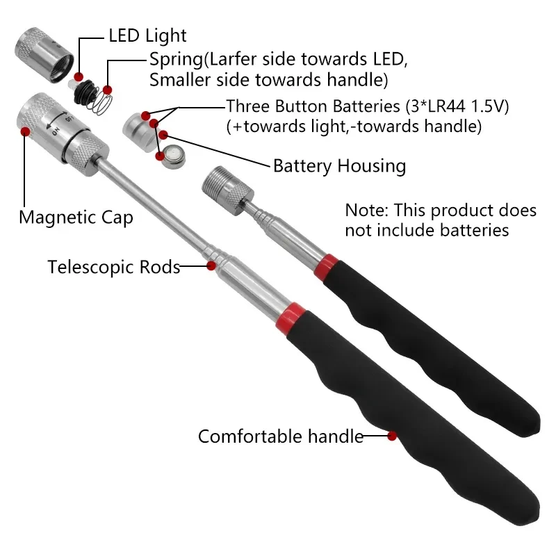 Telescopic Magnetic Pen Extend - Fishing Rod Telescopic ulasan dan harga