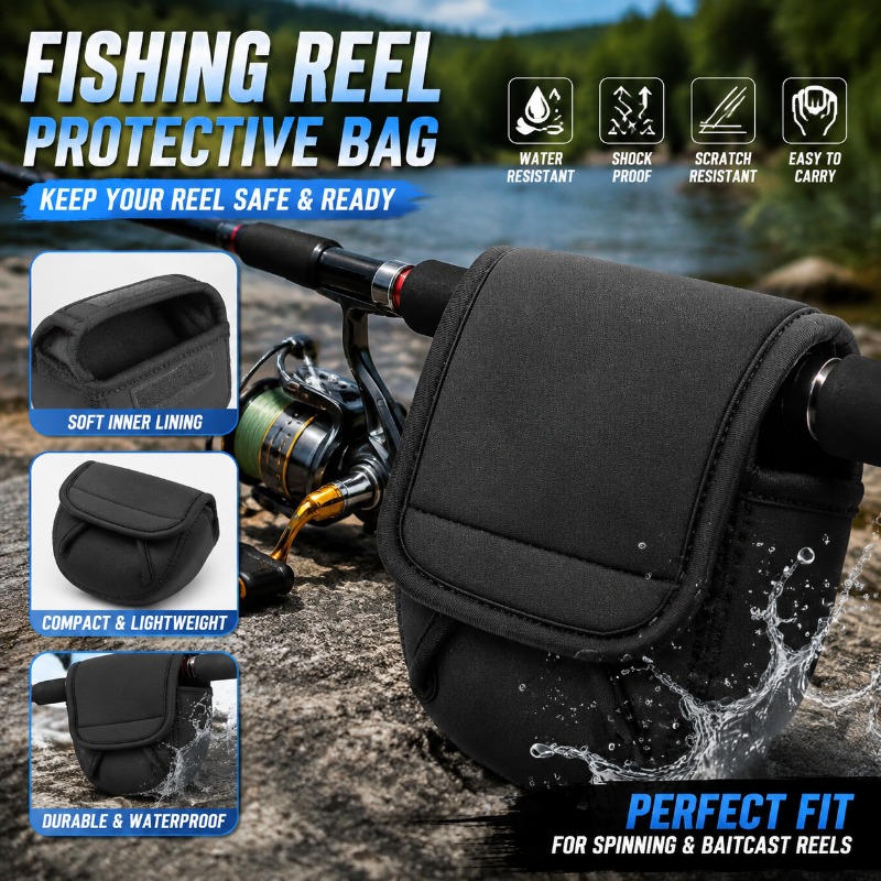 Fishing Reel Protective Cover  - Fishing Rod Combo ulasan dan harga
