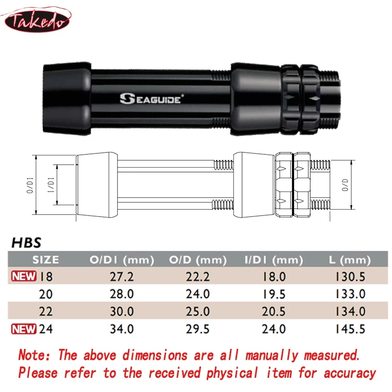 TAKEDO 18# 20# 22# 24# HBS Hea - Fishing Rod Repair Kit ulasan dan harga
